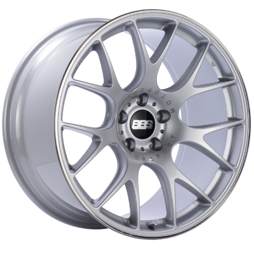 Picture of BBS CH - R 20x10.5 5x120 ET24 Brilliant Silver Polished Rim Protector Wheel - 82mm PFSClip Required
