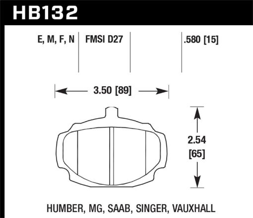 Picture of Hawk HP Street Brake Pads