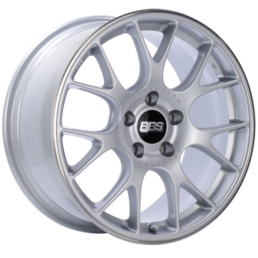 Picture of BBS CH - R 18x9 5x120 ET44 Brilliant Silver Polished Rim Protector Wheel - 82mm PFSClip Required