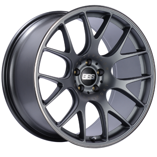 Picture of BBS CH - R 20x10.5 5x114.3 ET24 CB66 Satin Titanium Polished Rim Protector Wheel