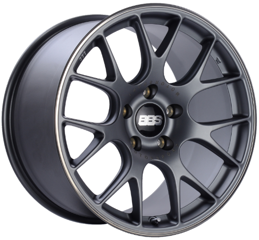 Picture of BBS CH - R 19x10 5x130 ET38 CB71.6 Satin Titanium Polished Rim Protector Wheel
