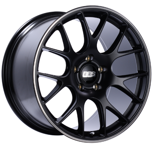 Picture of BBS CH - R 20x11.5 5x130 ET65 CB71.6 Satin Black Polished Rim Protector Wheel