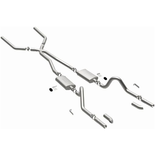 Picture of MagnaFlow SYS CB 67 - 70 Mustang 2.50inch wTru - X