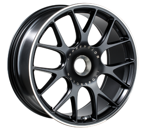 Picture of BBS CH - R 20x9 CL ET51 CB84 Satin Black Polished Rim Protector Wheel
