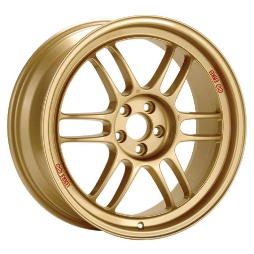 Picture of Enkei RPF1 17x8 5x100 45mm Offset 73mm Bore Gold Wheel 02 - 10 WRX 04 STI