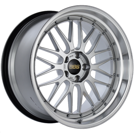 Picture of BBS LM 20x10.5 5x114.3 ET20 CB66 Diamond Silver Center Diamond Cut Lip Wheel
