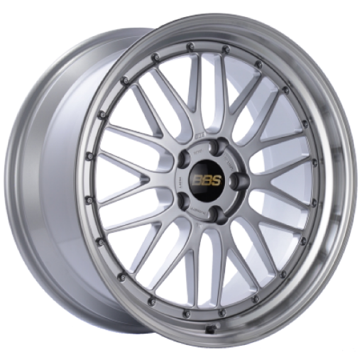 Picture of BBS LM 19x11 5x130 ET63 CB71.6 Diamond Silver Center Diamond Cut Lip Wheel