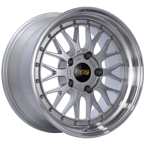 Picture of BBS LM 17x9 5x130 ET17 CB71.6 Diamond Silver Center Diamond Cut Lip Wheel