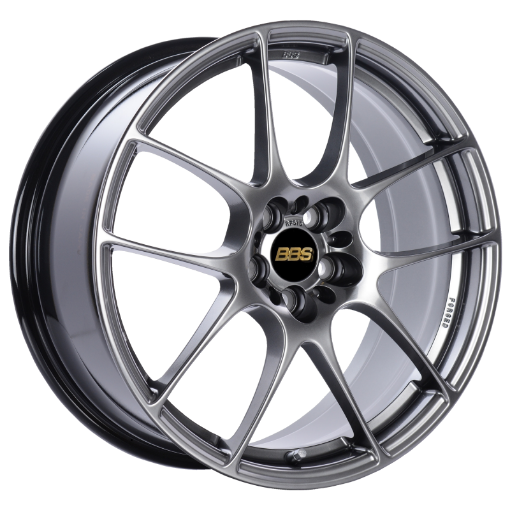 Picture of BBS RF 18x8 5x114.3 ET43 Diamond Black Wheel - 82mm PFSClip Required
