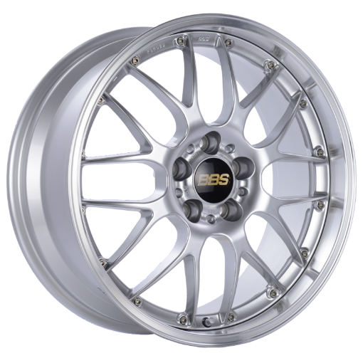 Picture of BBS RS - GT 19x9.5 5x112 ET38 Diamond Silver Center Diamond Cut Lip Wheel - 82mm PFSClip Required