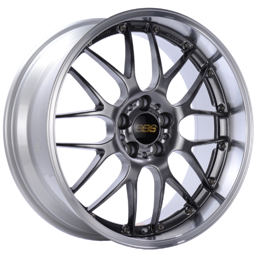 Picture of BBS RS - GT 19x10 5x120 ET25 Diamond Black Center Diamond Cut Lip Wheel - 82mm PFSClip Required
