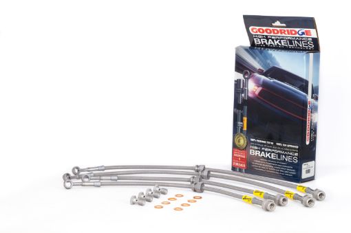 Picture of Goodridge 01 - 03 Mazda Protege 5 01 - 03 Protege (Rear Disc - Inc MP - 3MazdaSpeed) SS Brake Line Kit