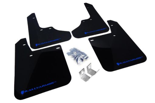Picture of Rally Armor 93 - 01 Subaru Impreza RS Black UR Mud Flap w Blue Logo