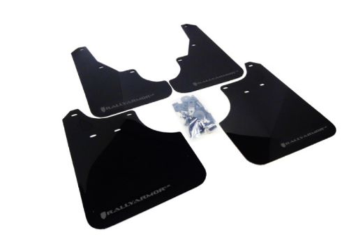 Picture of Rally Armor 09 - 13 Subaru Forester Black UR Mud Flap w Grey Logo