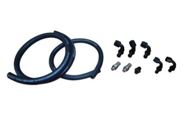 Picture of Fleece Performance 07.5 - 09 6.7L Cummins Fuel Distribution Block Hose and Fitting Kit