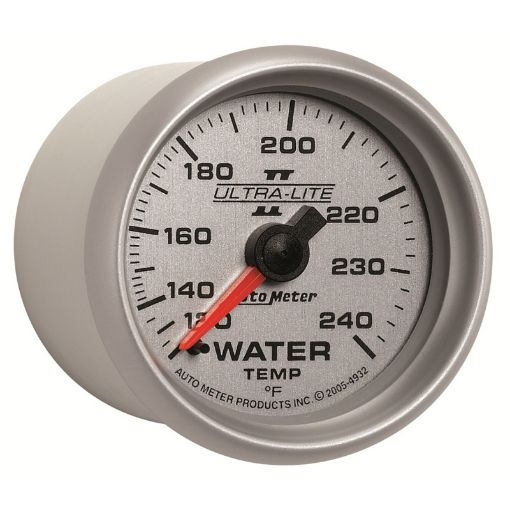 Picture of Autometer Ultra - Lite II 52mm 120 - 240 Deg F Mechanical Water Temp Gauge