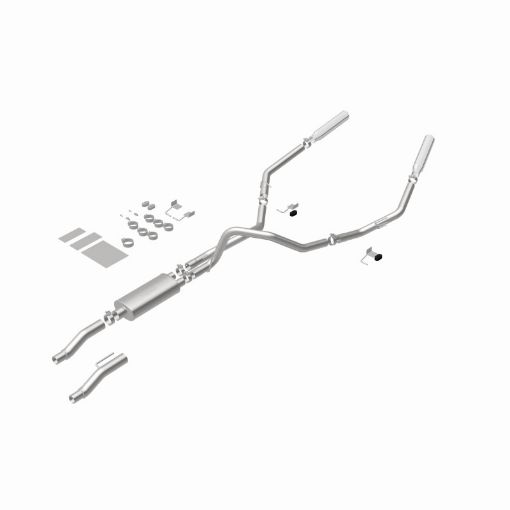 Picture of MagnaFlow 11 Ford F - 150 3.7L5.0L6.2L SS Catback Exhaust Dual Split Rear Exit w 3.5in SS Tips
