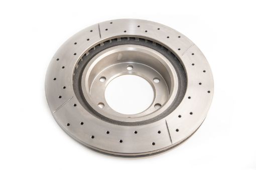 Picture of DBA 0902 Toyota Landcruiser 17in Wheel Front Drilled Slotted Street Series Rotor