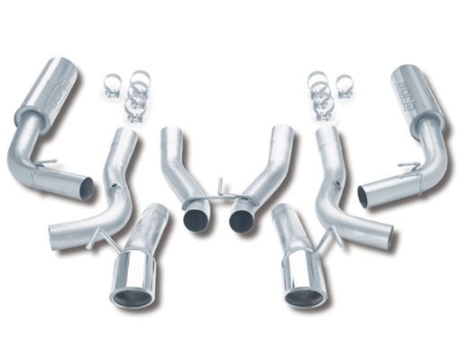 Picture of Borla 96 - 02 Viper GTSRT - 10 CoupeConvertible 2dr w 2.5in Inlets SS Catback Exhaust System