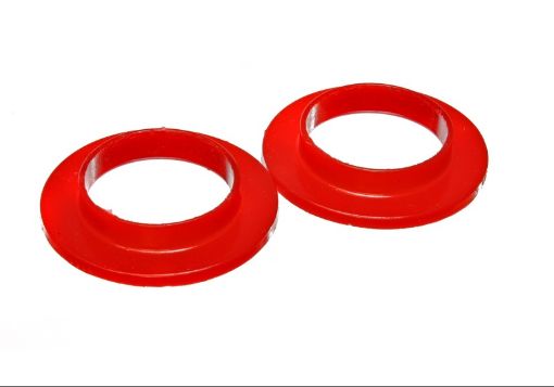 Picture of Energy Suspension Universal 2 316in ID 3 12in OD 1116in H Red Coil Spring Isolators (2 per set)