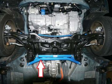 Picture of Cusco Lower ARM Bar VER2 Front FIT GE8 CR - Z ZF1 inSIGHT FF OK W VER1
