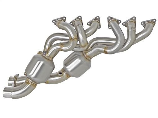 Picture of aFe Twisted Steel Headers (Catted) 01 - 06 BMW M3 L6 - 3.2L S54