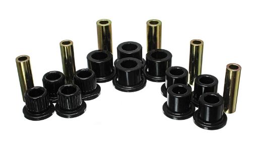 Picture of Energy Suspension 99 - 04 Ford F - 350 2wdF - 250 SD 4wdF - 350 4wd Black Rear Leaf Spring Bushing Set