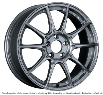Picture of SSR GTX01 18x7.5 5x114.3 53mm Offset Dark Silver Wheel
