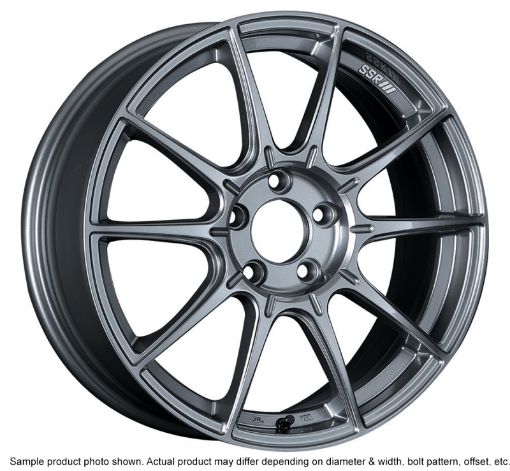 Picture of SSR GTX01 18x7.5 5x114.3 53mm Offset Dark Silver Wheel