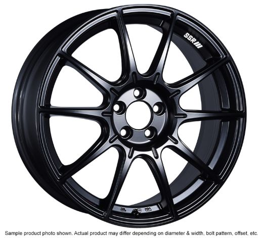 Picture of SSR GTX01 19x8.5 5x114.3 45mm Offset Flat Black Wheel