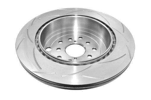 Picture of DBA 15 - 21 Subaru WRX STi 11 - 21 Subaru BRZ wPerf. Pkg. Rear Slotted Street Series Rotor