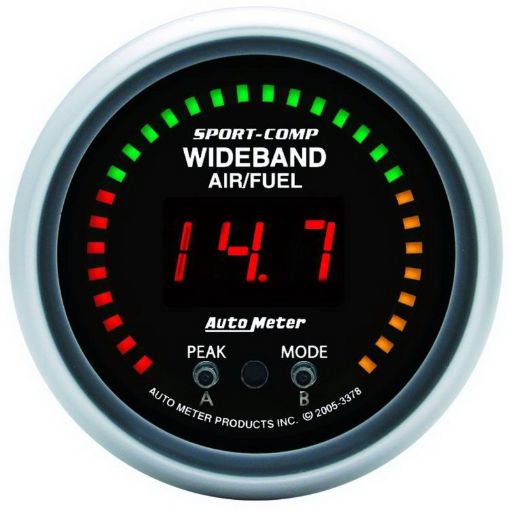 Picture of Autometer Sport - Comp 52mm Wideband AirFuel Gauge
