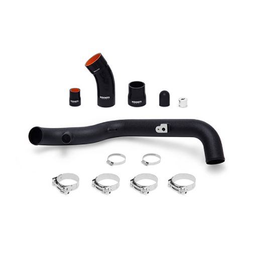 Picture of Mishimoto 2014 Ford Fiesta ST Cold - Side Intercooler Pipe Kit - Wrinkle Black