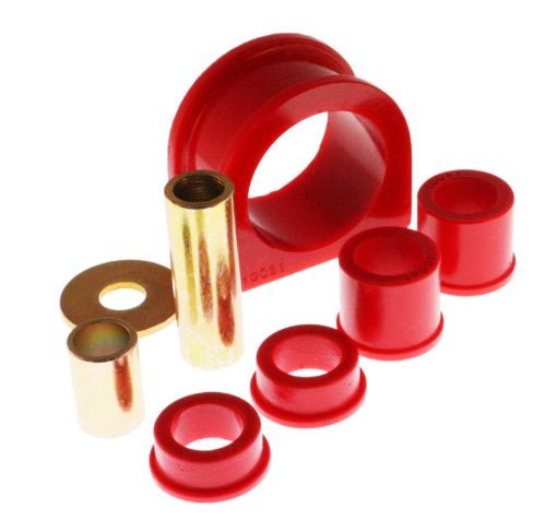 Picture of Energy Suspension 95 - 04 Toyota Pickup 4WD 96 - 02 4Runner Front Rack and Pinion Bushing Set - Red