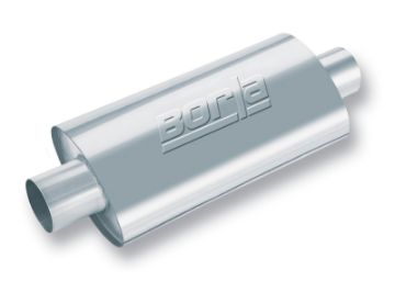 Picture of Borla XR - 1 Racing Sportsman 2 12 inch Outlet 2 12 inch Inlet 16in Case Oval Muffler