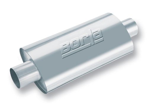 Picture of Borla XR - 1 Racing Sportsman 2 12 inch Outlet 2 12 inch Inlet 16in Case Oval Muffler