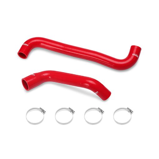 Picture of Mishimoto 05 - 08 Chevy CorvetteZ06 Red Silicone Radiator Hose Kit