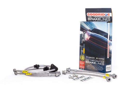 Picture of Goodridge 92 - 95 Honda Civic All Models w Rear Drum 93 - 00 Del Sol Rear Drum SS Brake Lines