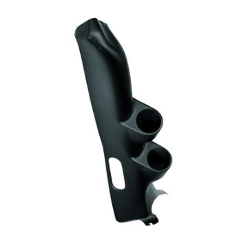 Picture of Autometer 03 - 04 Chevrolet Corvette Black Dual Pillar