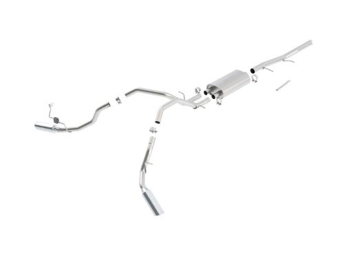 Picture of Borla 09 - 11 Chevrolet Sierra 1500 WTSLTSLEiXFE Silverado 1500 WTLTLTZLS SS Catback Exhaust