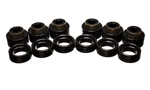 Picture of Energy Suspension 94 - 01 Dodge Ram 1500 94 - 02 Ram 25003500 Black Body (Cab) Mount Set