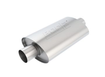 Picture of Borla XR - 1 Racing Sportsman 2 12 inch Outlet 2 12 inch Inlet 12in Case Oval Muffler