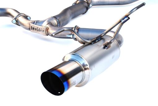 Picture of Invidia 2009 WRXSTi Sedan G5 Titan Titanium Cat - Back Exhaust