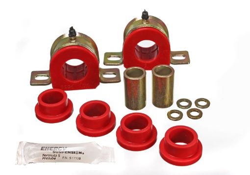 Picture of Energy Suspension 73 - 80 GM K5 Blazer 73 - 80 K10K20K30 Red Complete Front Sway Bar Bushing Set