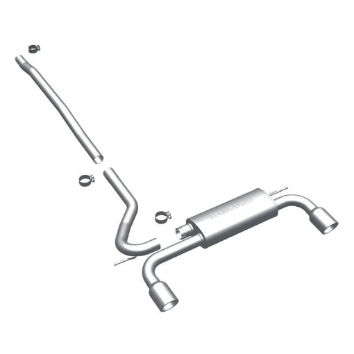 Picture of MagnaFlow Mini Countryman Dual Split Rear Exit Stainless Cat - Back Performance Exhaust