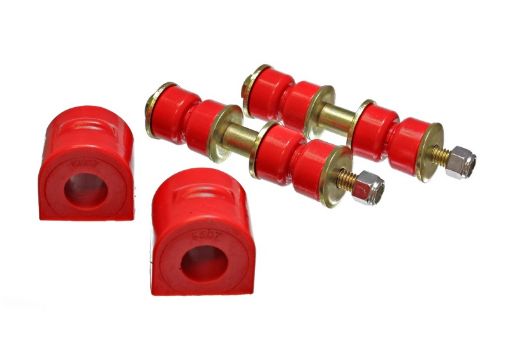 Picture of Energy Suspension 00 - 04 Ford Focus Red 20mm Rear Sway Bar Bushing Set
