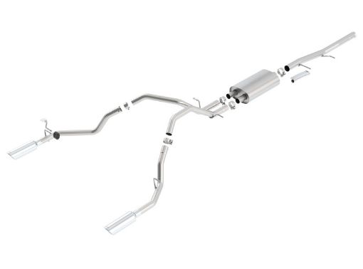Picture of Borla 09 - 11 Chevrolet Silverado 09 - 11 GMC Sierra S - Type SS Catback Exhaust