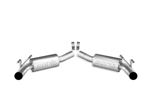 Picture of Borla 10 - 11 Chevy Camaro SS CoupeConvertible 6.2L 8cyl SS S - Type Exhaust (REAR SECTION ONLY)
