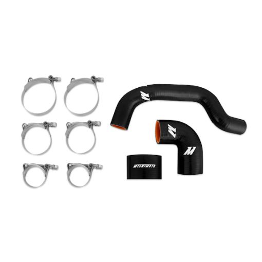 Picture of Mishimoto 04 - 07 Subaru WRX STI (STI only) USDM Black Silicone Intercooler Hoses