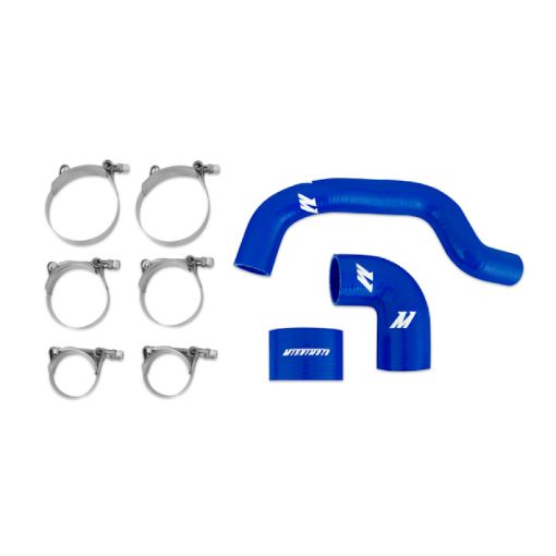 Picture of Mishimoto 04 - 07 Subaru WRX STI (STI only) USDM Blue Silicone Intercooler Hoses